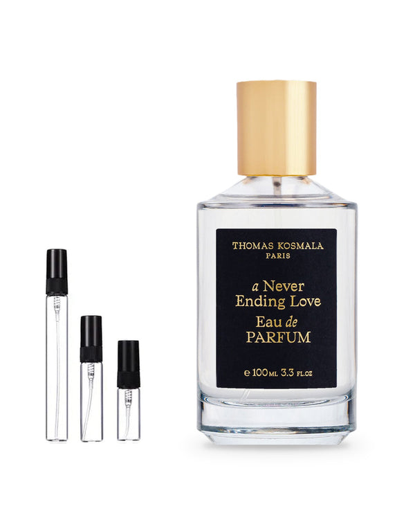 Thomas Kosmala A Never Ending Love sample – decant in glazen sprayflesje (2, 5 of 10 ml)