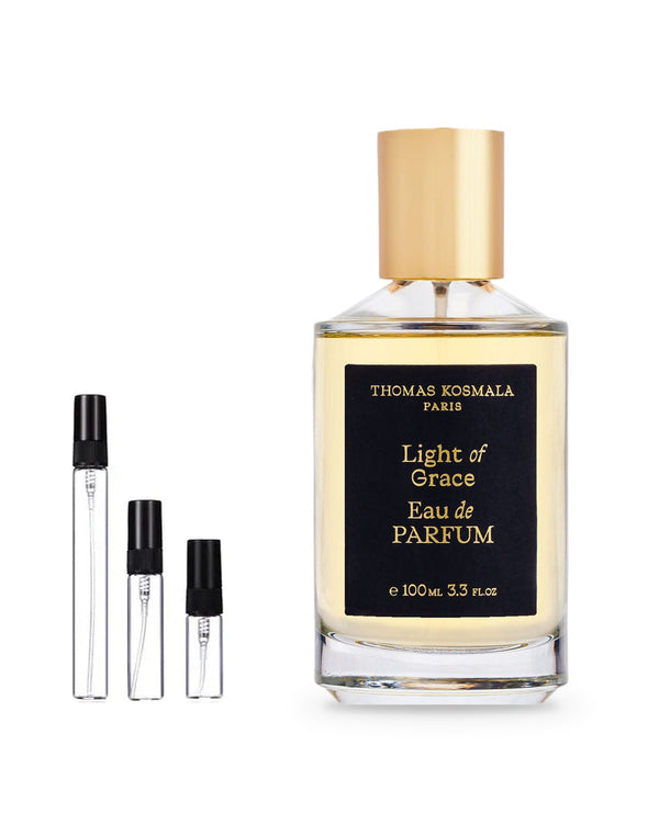Thomas Kosmala Light of Grace sample – decant in glazen sprayflesje (2, 5 of 10 ml)