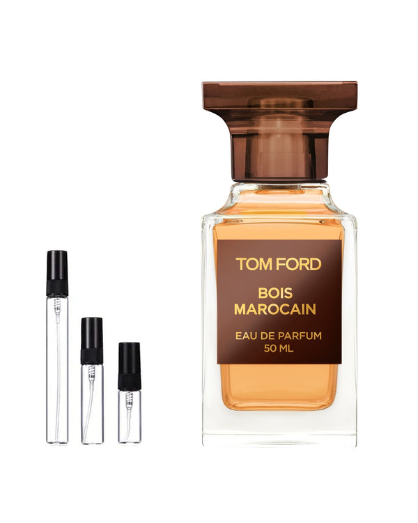 Tom Ford Bois Marocain sample – decant in glazen sprayflesje (2, 5 of 10 ml)