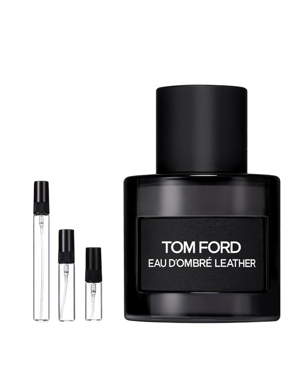 Tom Ford Eau d'Ombré Leather sample – decant in glazen sprayflesje (2, 5 of 10 ml)