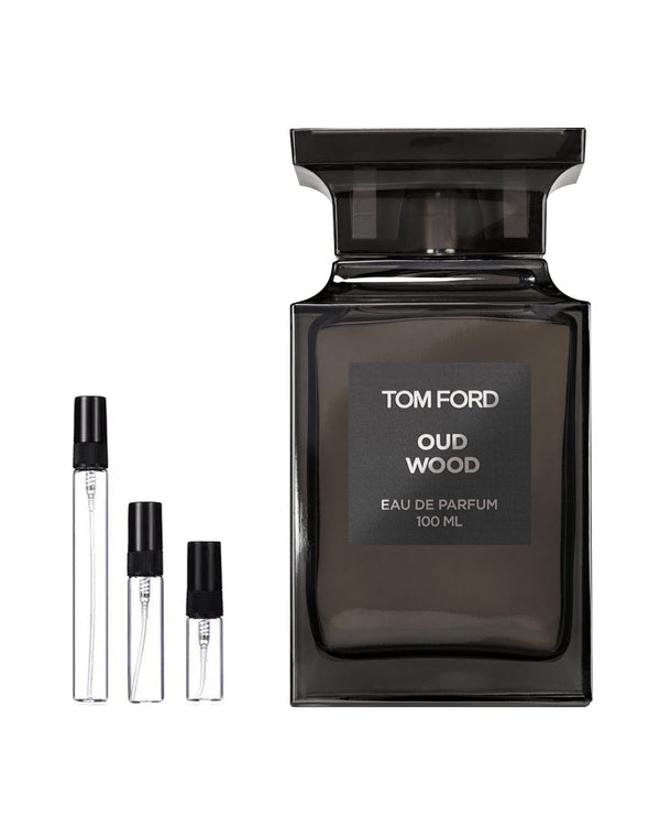 Tom Ford Oud Wood sample – decant in glazen sprayflesje (2, 5 of 10 ml)