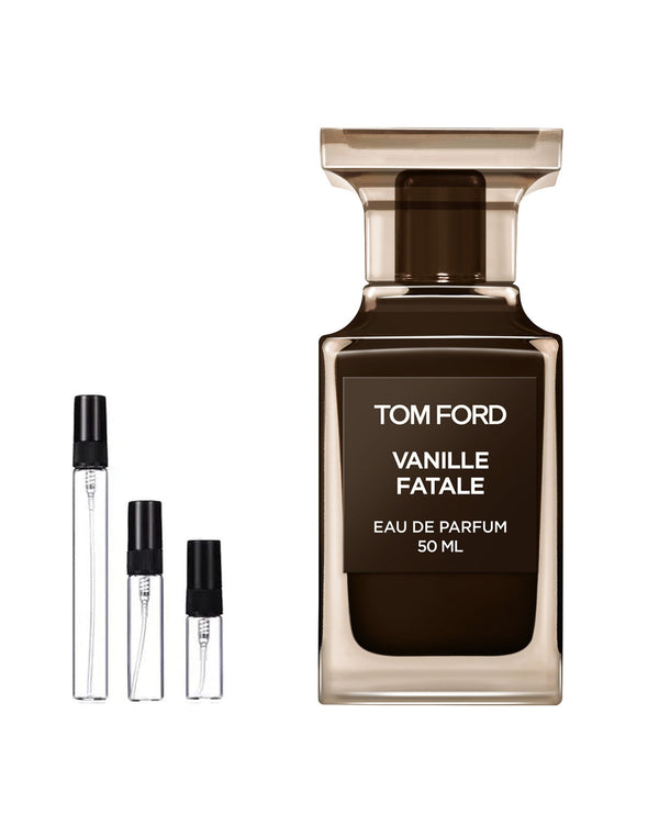 Tom Ford Vanille Fatale sample – decant in glazen sprayflesje (2, 5 of 10 ml)
