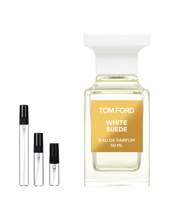 Tom Ford White Suede sample – decant in glazen sprayflesje (2, 5 of 10 ml)