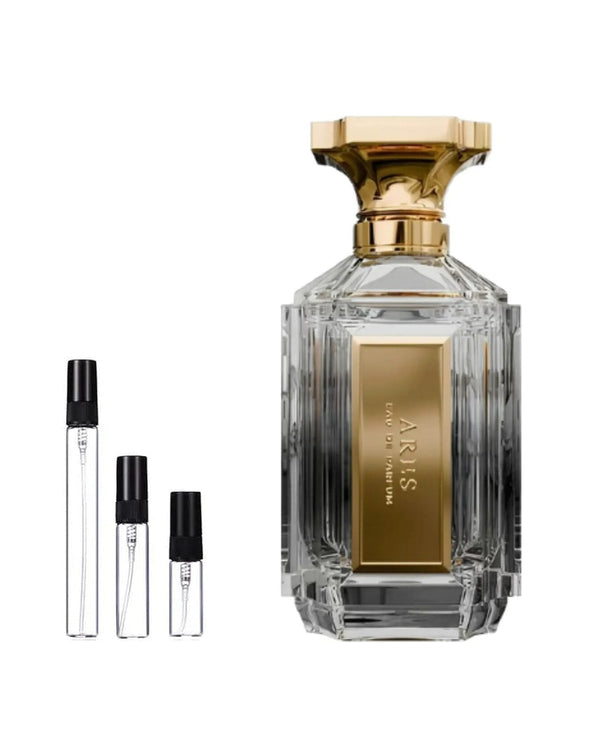 Velixir Ares sample – decant in glazen sprayflesje (2, 5 of 10 ml)