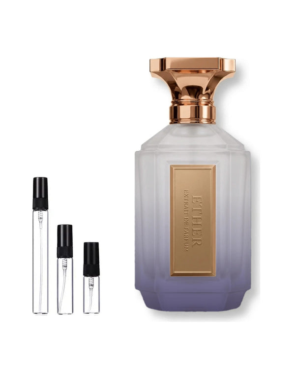 Velixir Ether Extrait sample – decant in glazen sprayflesje (2, 5 of 10 ml)