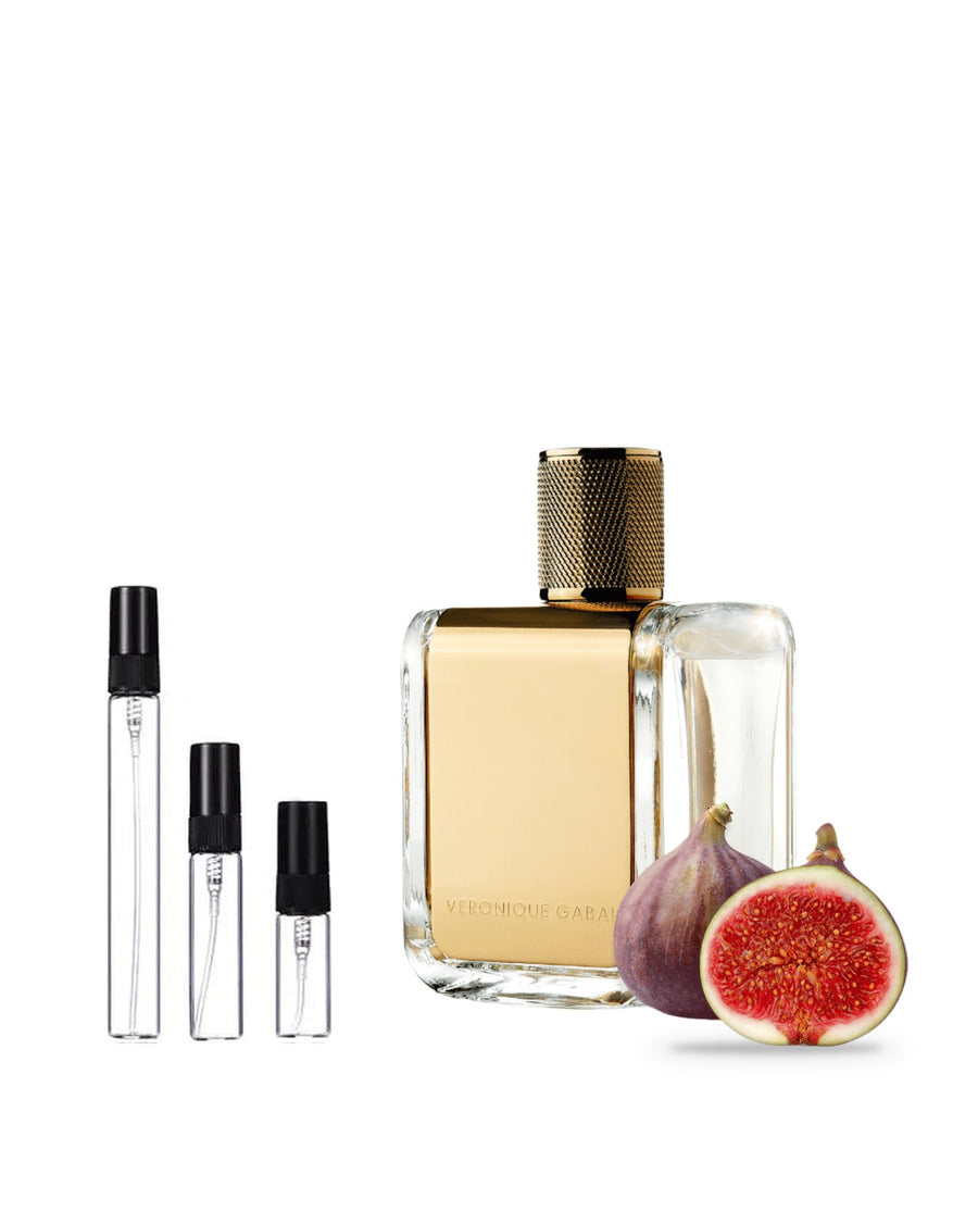 Veronique Gabai Délices des Bois sample – decant in glazen sprayflesje (2, 5 of 10 ml)