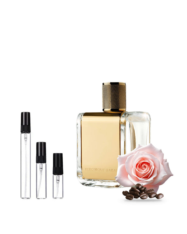 Veronique Gabai Desert Rose sample – decant in glazen sprayflesje (2, 5 of 10 ml)