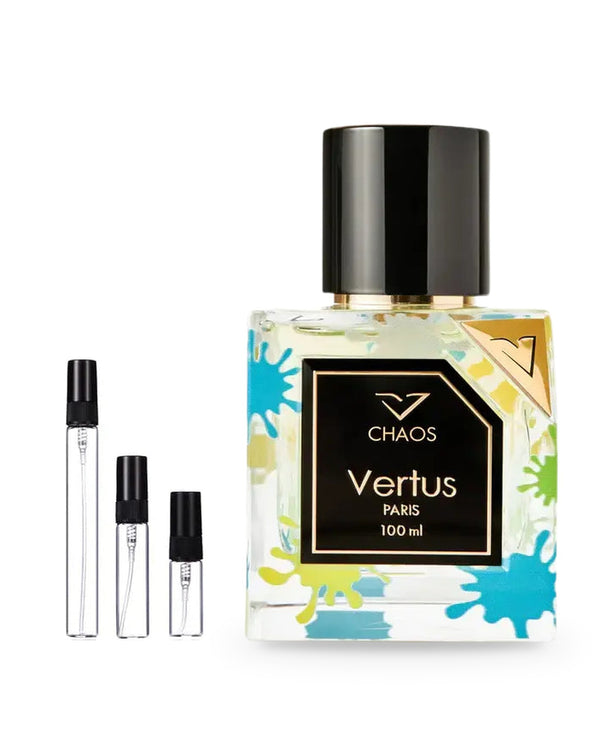 Vertus Chaos sample – decant in glazen sprayflesje (2, 5 of 10 ml)