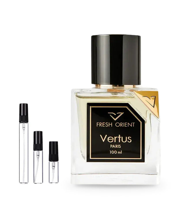Vertus Fresh Orient sample – decant in glazen sprayflesje (2, 5 of 10 ml)