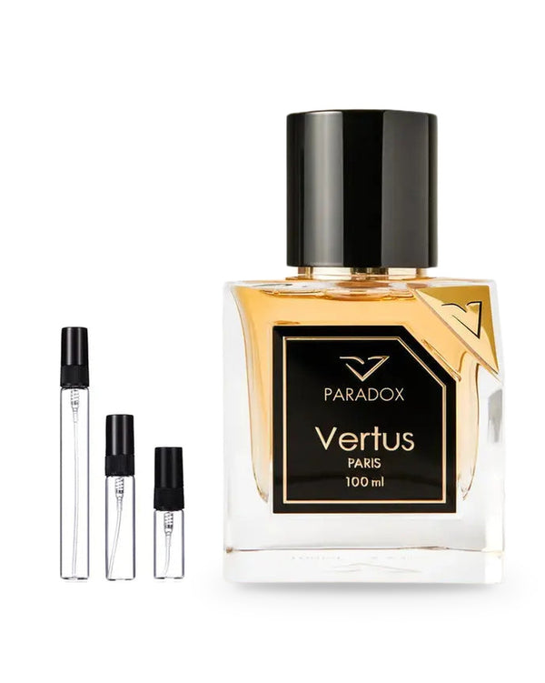 Vertus Paradox sample – decant in glazen sprayflesje (2, 5 of 10 ml)