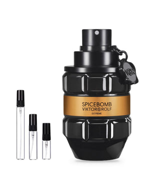 Viktor & Rolf Spicebomb Extreme sample – decant in glazen sprayflesje (2, 5 of 10 ml)