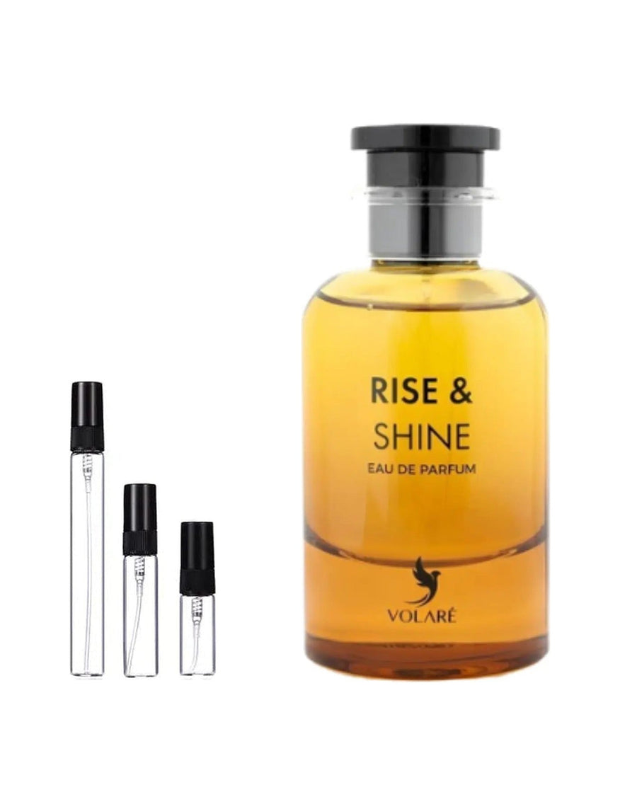 Volare Rise and Shine sample – decant in glazen sprayflesje (2, 5 of 10 ml)