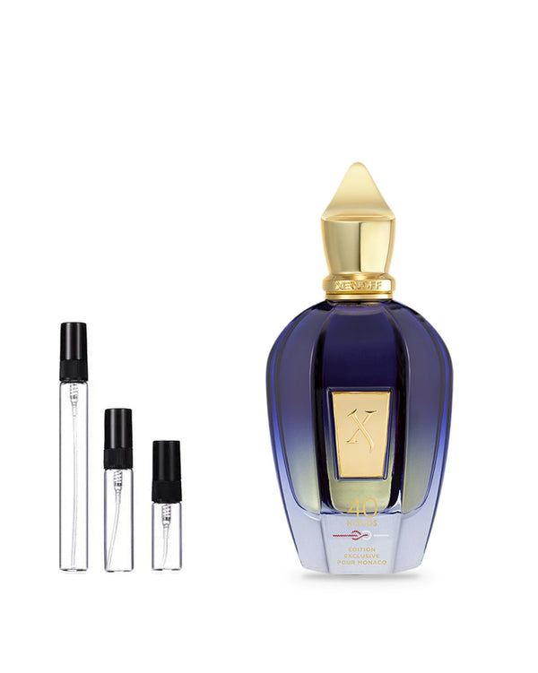 Xerjoff 40 Noeuds sample – decant in glazen sprayflesje (2, 5 of 10 ml)