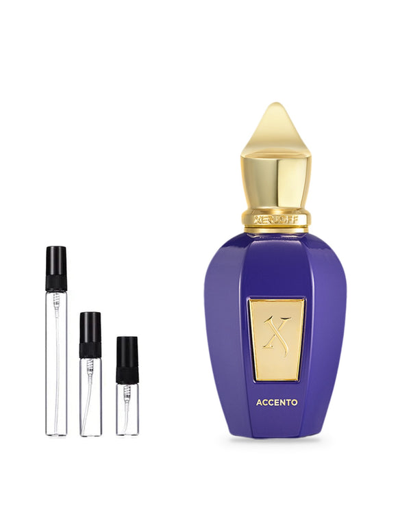 Xerjoff Accento sample – decant in glazen sprayflesje (2, 5 of 10 ml)