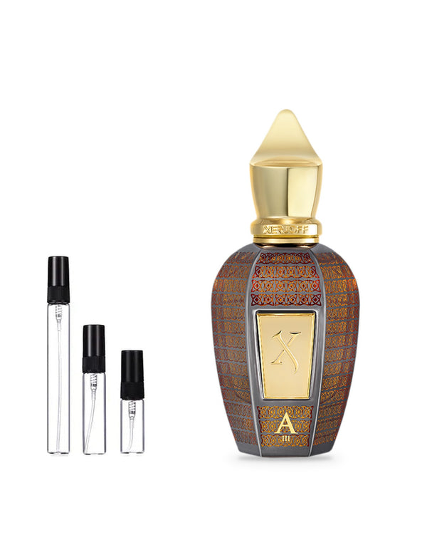 Xerjoff Alexandria III sample – decant in glazen sprayflesje (2, 5 of 10 ml)