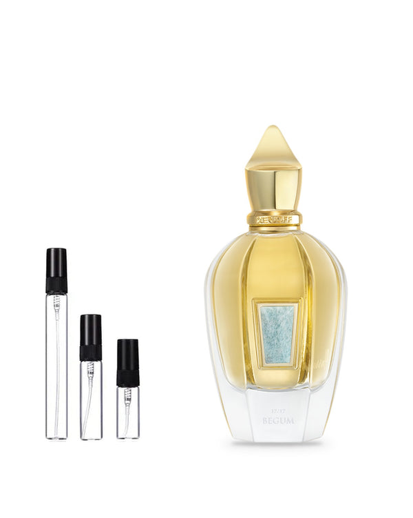Xerjoff Begum sample – decant in glazen sprayflesje (2, 5 of 10 ml)