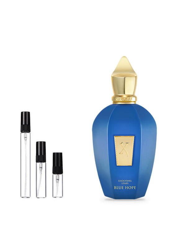 Xerjoff Blue Hope sample – decant in glazen sprayflesje (2, 5 of 10 ml)