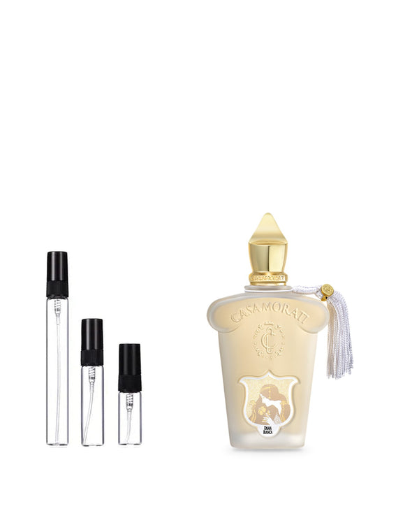Xerjoff Dama Bianca sample – decant in glazen sprayflesje (2, 5 of 10 ml)