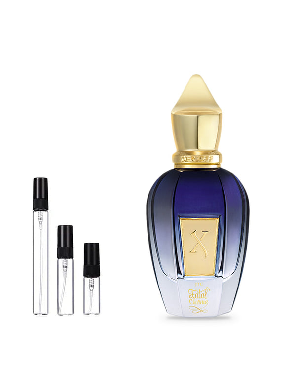Xerjoff Fatal Charme sample – decant in glazen sprayflesje (2, 5 of 10 ml)