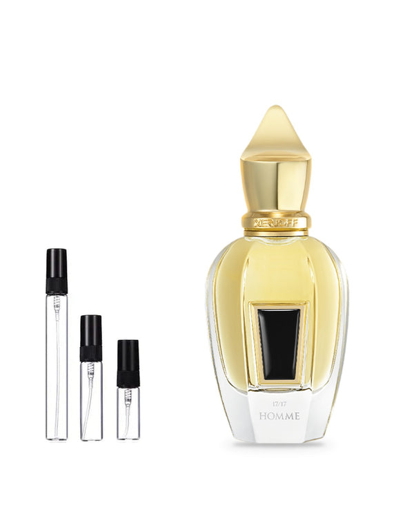 Xerjoff Homme sample – decant in glazen sprayflesje (2, 5 of 10 ml)