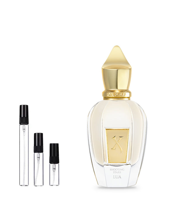 Xerjoff Lua sample – decant in glazen sprayflesje (2, 5 of 10 ml)