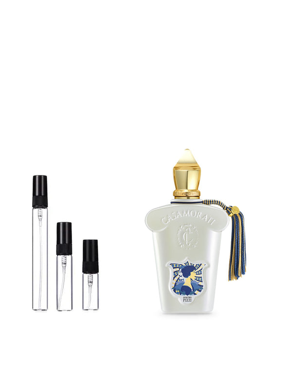 Xerjoff Quattro Pizzi sample – decant in glazen sprayflesje (2, 5 of 10 ml)