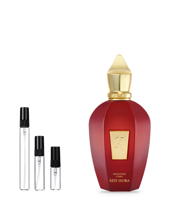 Xerjoff Red Hoba sample – decant in glazen sprayflesje (2, 5 of 10 ml)