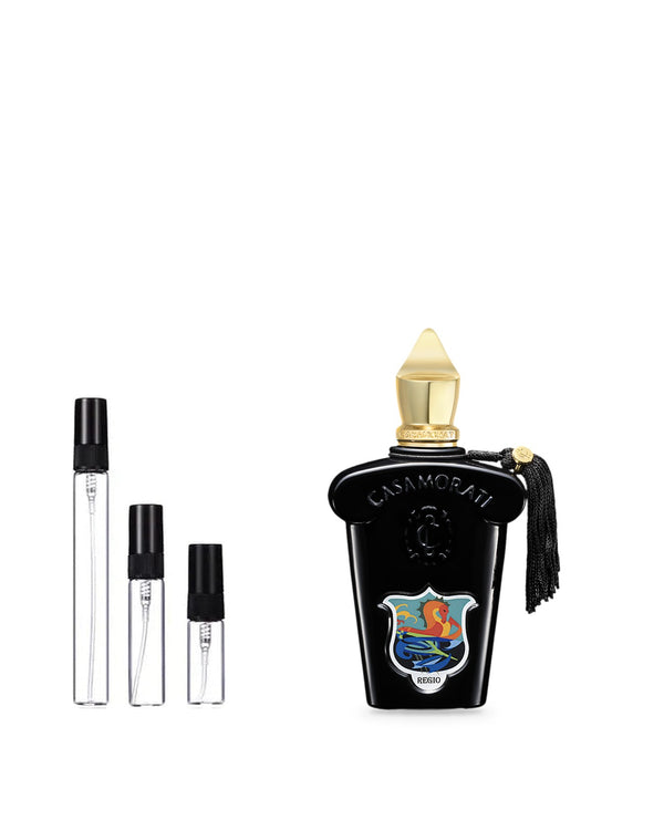 Xerjoff Regio sample – decant in glazen sprayflesje (2, 5 of 10 ml)