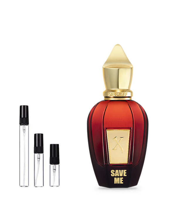Xerjoff Save Me sample – decant in glazen sprayflesje (2, 5 of 10 ml)