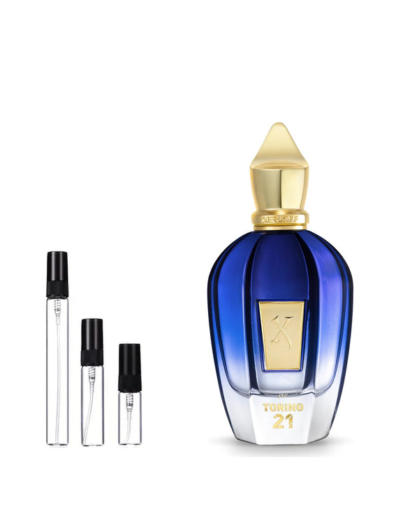 Xerjoff Torino21 Eau de Parfum Sample – 2, 5 of 10 ml decant in glazen sprayflesje