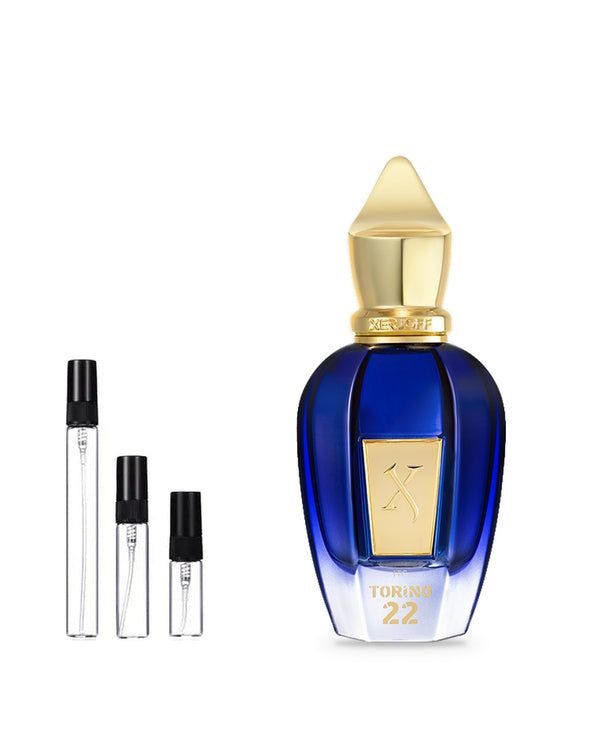 Xerjoff Torino22 sample – decant in glazen sprayflesje (2, 5 of 10 ml)