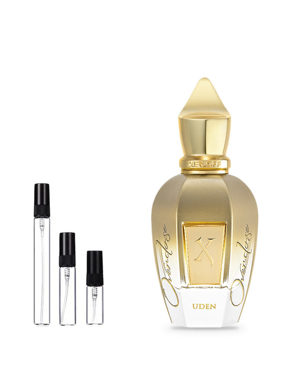 Xerjoff Uden Overdose sample – decant in glazen sprayflesje (2, 5 of 10 ml)