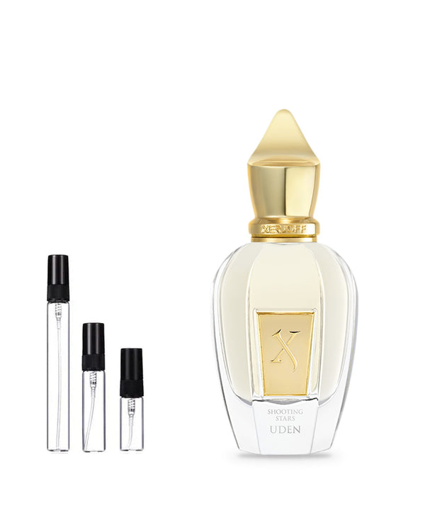 Xerjoff Uden sample – decant in glazen sprayflesje (2, 5 of 10 ml)