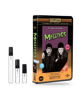 Xyrena Mallrats sample – decant in glazen sprayflesje (2, 5 of 10 ml)