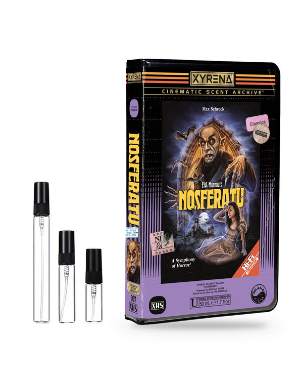 Xyrena Nosferatu sample – decant in glazen sprayflesje (2, 5 of 10 ml)