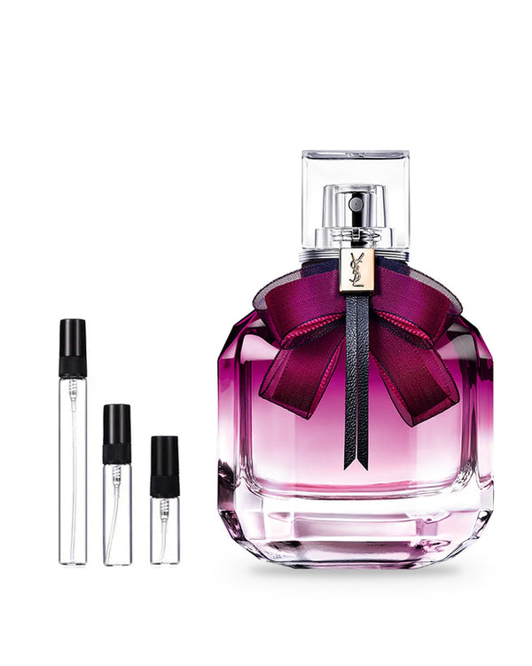 Yves Saint Laurent Mon Paris Intensement sample – decant in glazen sprayflesje (2, 5 of 10 ml)