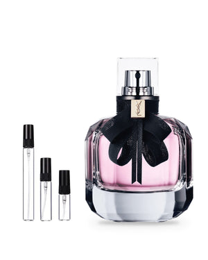 Yves Saint Laurent Mon Paris sample – decant in glazen sprayflesje (2, 5 of 10 ml)