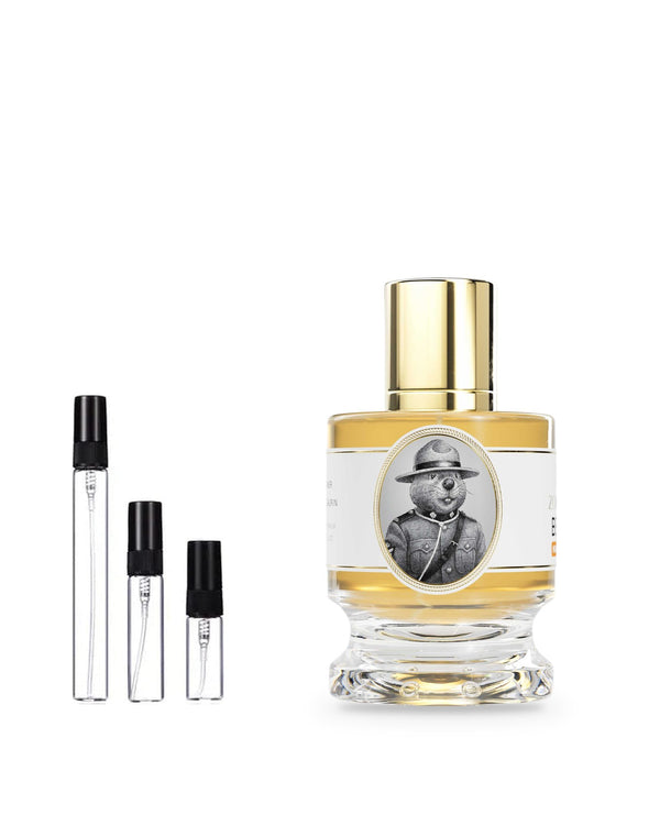 Zoologist Beaver Maple Edition sample – decant in glazen sprayflesje (2, 5 of 10 ml)