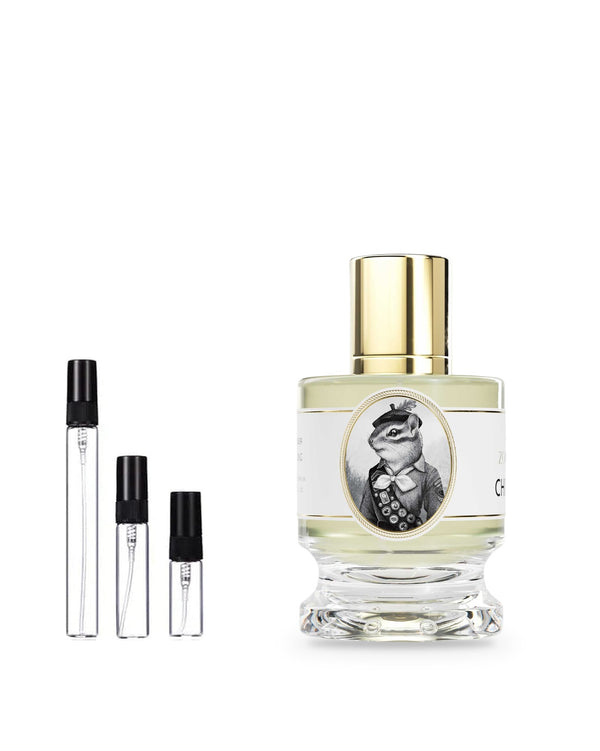 Zoologist Chipmunk sample – decant in glazen sprayflesje (2, 5 of 10 ml)