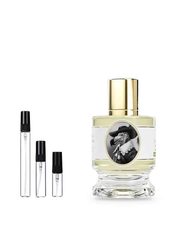 Zoologist Dodo Jackfruit Edition sample – decant in glazen sprayflesje (2, 5 of 10 ml)