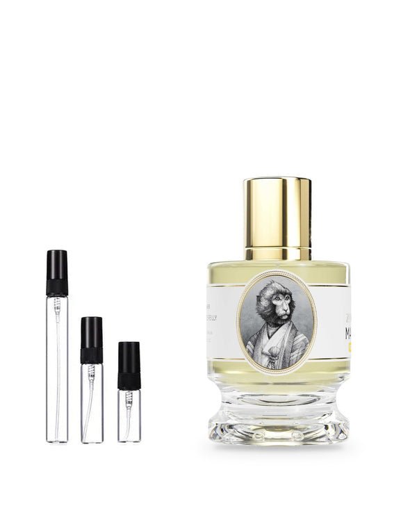 Zoologist Macaque Yuzu Edition sample – decant in glazen sprayflesje (2, 5 of 10 ml)