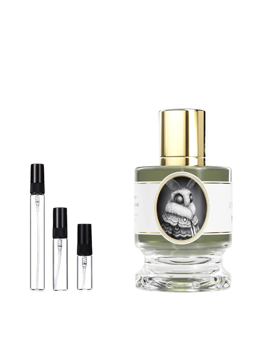 Zoologist Moth Extrait de Parfum Sample – 2, 5 of 10 ml decant in glazen sprayflesje