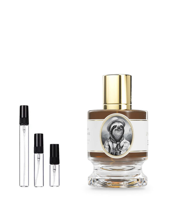 Zoologist Sloth sample – decant in glazen sprayflesje (2, 5 of 10 ml)