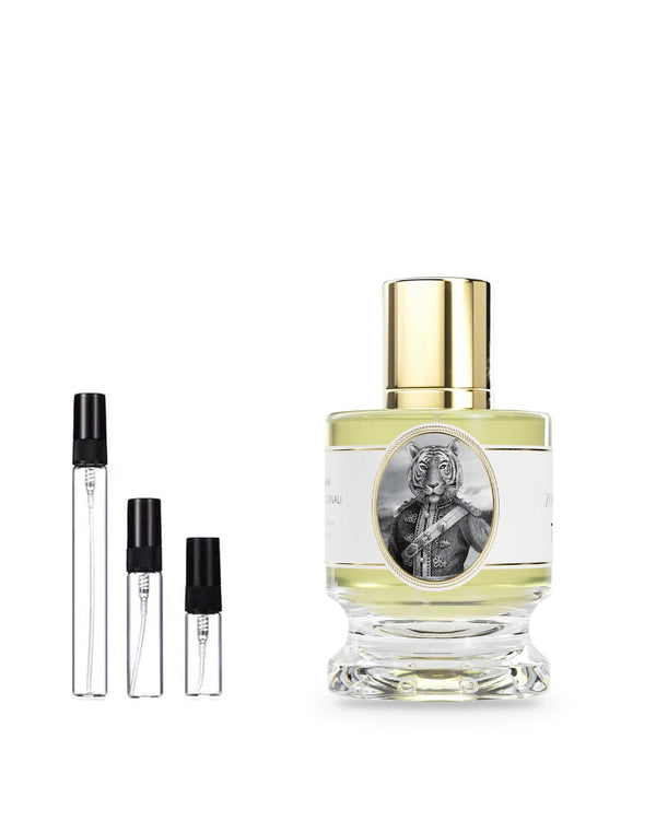 Zoologist Tiger Deluxe sample – decant in glazen sprayflesje (2, 5 of 10 ml)