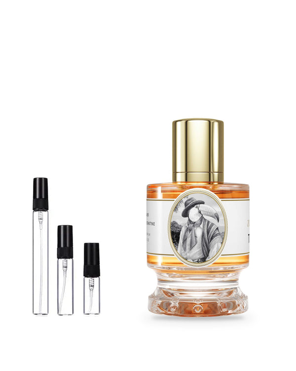 Zoologist Toucan sample – decant in glazen sprayflesje (2, 5 of 10 ml)